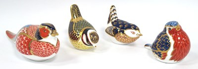 Lot 1178 - A Royal Crown Derby Paperweight 'Pheasant',...