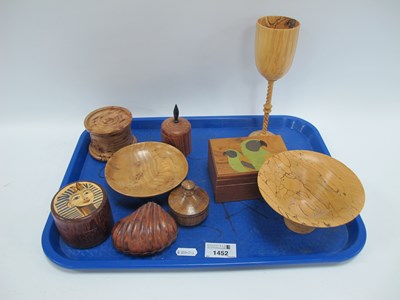 Lot 1452 - John White Spalted Beech Bowl, 12.5cm diameter....