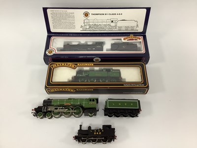 Lot 725 - Four 00 gauge LNER locomotives: a boxed...