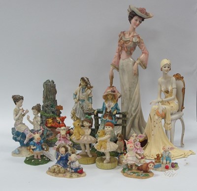 Lot 1217 - Resin Figures, including Piglin the Dog,...