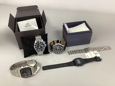 Lot 166 - Casio; A Modern Edifice Gent's Wristwatch, WR...