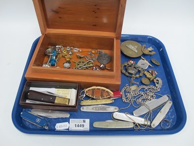 Lot 1449 - Pocket Knives (x 10), including Barlow,...