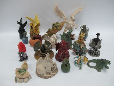 Lot 1411 - Model Dragons, including Enchantica, Fables...