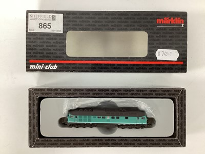 Lot 865 - A Marklin Mini-Club Z Gauge #88131 German...