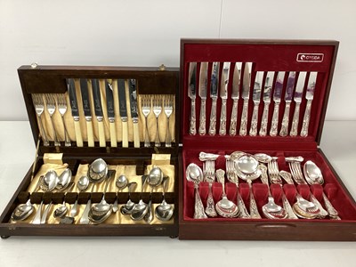 Lot 179 - A Modern Six Setting Canteen of Kings Pattern...