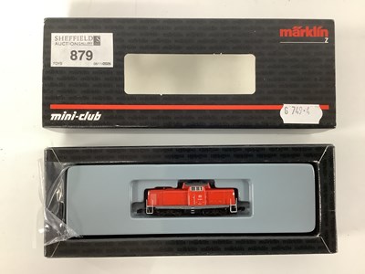 Lot 879 - A Marklin Mini-Club Z Gauge #88219 Diesel...
