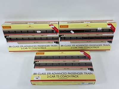 Lot 786 - Three Hornby OO Gauge BR Class 370 Advanced...