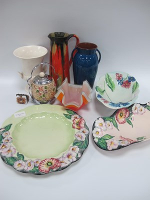 Lot 1188 - Carlton Ware Lustre Dishes, Empire jug vase,...