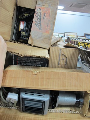 Lot 1159 - Projectors boxed to include Murray portay,...