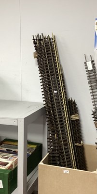 Lot 377 - A quantity of G gauge track by LGB and other,...