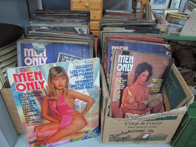 Lot 1497 - Men Only Gentleman's Magazines, editions from...