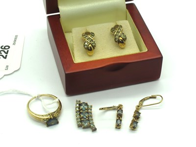 Lot 226 - Gems TV; A Small Collection of Modern 9ct Gold...