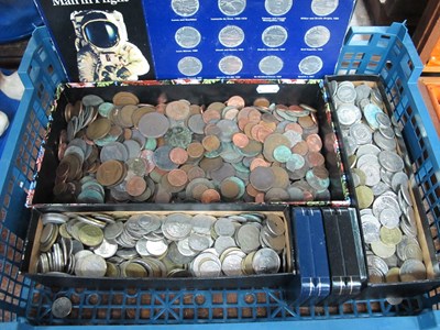 Lot 1342 - Large Collection Of GB And World Coinage,...