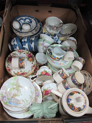 Lot 1082 - Booths Real Old Willow, Royal Albert 'Old...