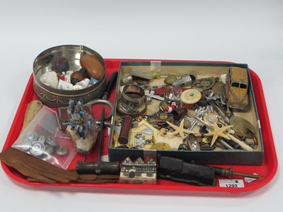 Lot 1292 - Mineral Bonsai Tree 10.5cm tall, magnifier,...