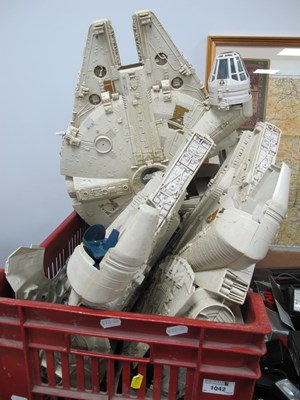 Lot 1042 - A quantity of original Star Wars Vehicles, all...