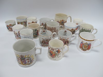 Lot 1193 - Commemorative China, including Doulton, Gibson...