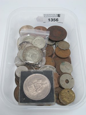 Lot 1356 - Collection Of GB And World Coinage, includes...