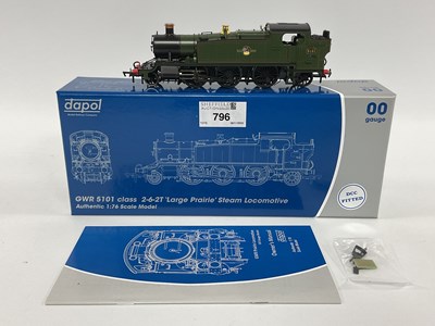 Lot 796 - A boxed Dapol 00 gauge ex-GWR "Large Prairie"...
