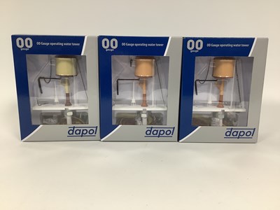 Lot 482 - Three boxed Dapol 00 gauge operating water...