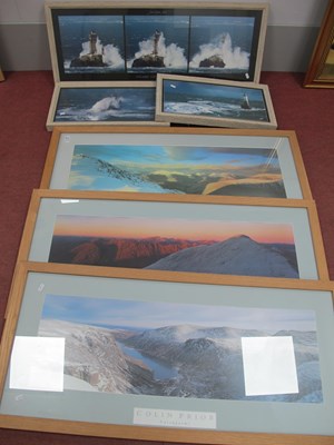 Lot 1514 - Colin Prior, Scottish Mountain Scene prints in...