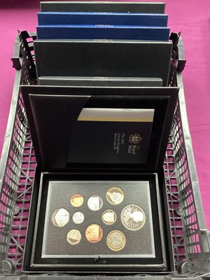 Lot 19 - Collection Of Six Royal Mint UK Proof Coin...