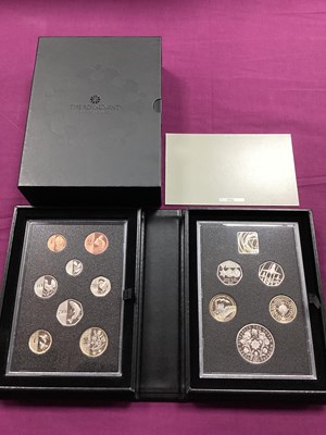 Lot 98 - 2025 Royal Mint UK Proof Coin Set, cased with...
