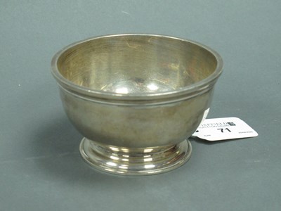 Lot 71 - Tiffany & Co; A Hallmarked Silver Bowl, T&Co,...
