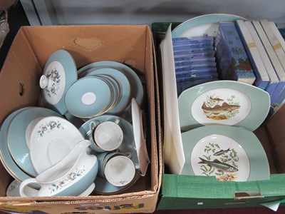 Lot 1025 - Doulton 'Rose Elegans' Tabelware of approx 45...