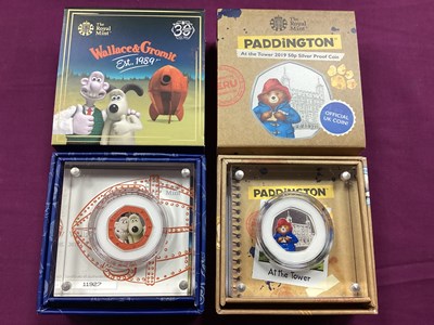 Lot 130 - Two 2019 Royal Mint Silver Proof 50p Coins,...