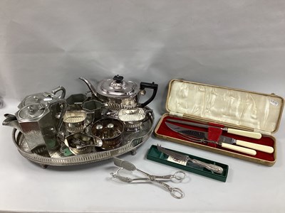 Lot 253 - A Sheffield Hallmarked Silver Handled Cheese...