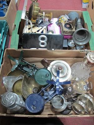 Lot 1085 - A Collection of Metalware, including...