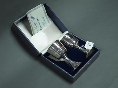 Lot 56 - A Pair of Britannia Standard Hallmarked Silver...