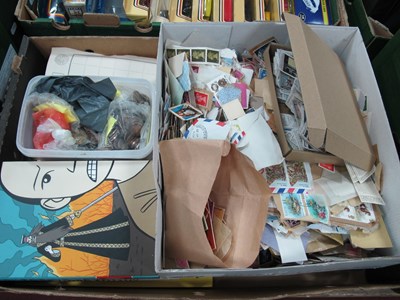 Lot 1108 - A Box of Collectables, including mixed world...