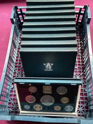 Lot 12 - Collection Of Ten Royal Mint Proof Year Sets,...