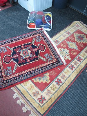 Lot 1128 - Two Carpets with a collection of Playwell...
