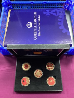 Lot 7 - Collection Of GB Coins, includes a QEII...