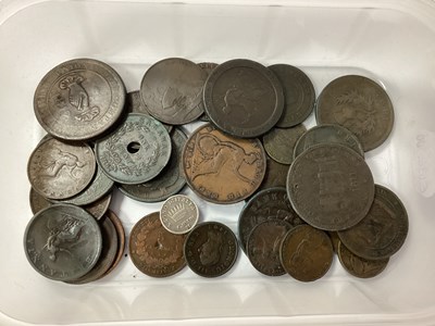 Lot 47 - Collection Of XIX Century Coins And Tokens,...