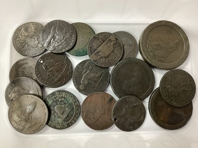 Lot 48 - Collection Of XVIII Century Coins And Tokens,...