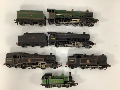 Lot 680 - Five OO gauge locomotives by Hornby Dublo and...