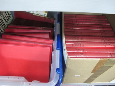 Lot 1164 - New Caxton Encyclopedia (21) 3 metal signs:-...
