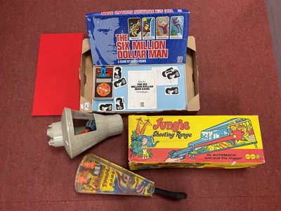 Lot 639 - A Marx Toys Jungle Shooting Range (damaged), A...