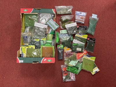 Lot 410 - A large quantity of model railway scenic...