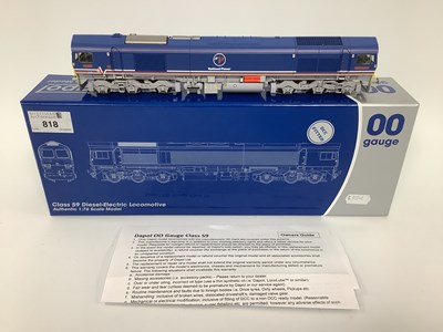 Lot 818 - A Dapol 'OO' Gauge #4D-005-003DSM Class 59...