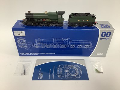 Lot 821 - A Dapol 'OO' Gauge #4S-001-003S GWR 7800 4-6-0...