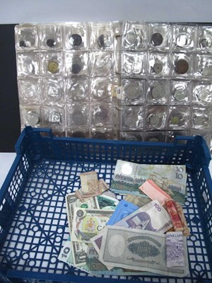 Lot 1477 - Large Collection Of World Coins And Banknotes,...