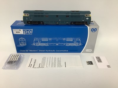 Lot 820 - A Dapol 'OO' Gauge #4D-003-020S Class 52...