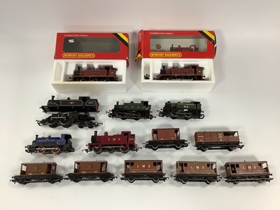 Lot 477 - Seven Hornby 00 gauge tank engines, including...