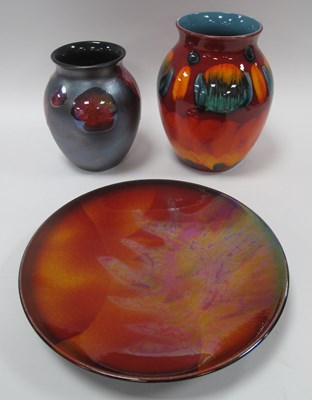 Lot 1253 - Poole Pottery Elements - Fire Plate, limited...
