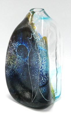 Lot 1004 - A Joy Greenhalgh Studio Glass 'Moonrise' Vase,...